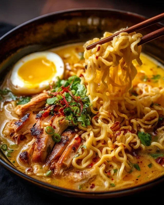 Creamy Garlic Chicken Ramen: An Incredible Ultimate Recipe