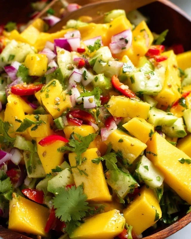 Healthy Mango Salad