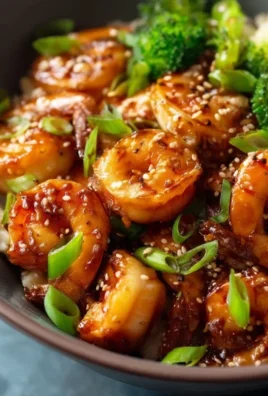 Honey Garlic Shrimp Bowls