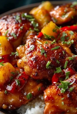 Hawaiian Chicken Sheet Pan