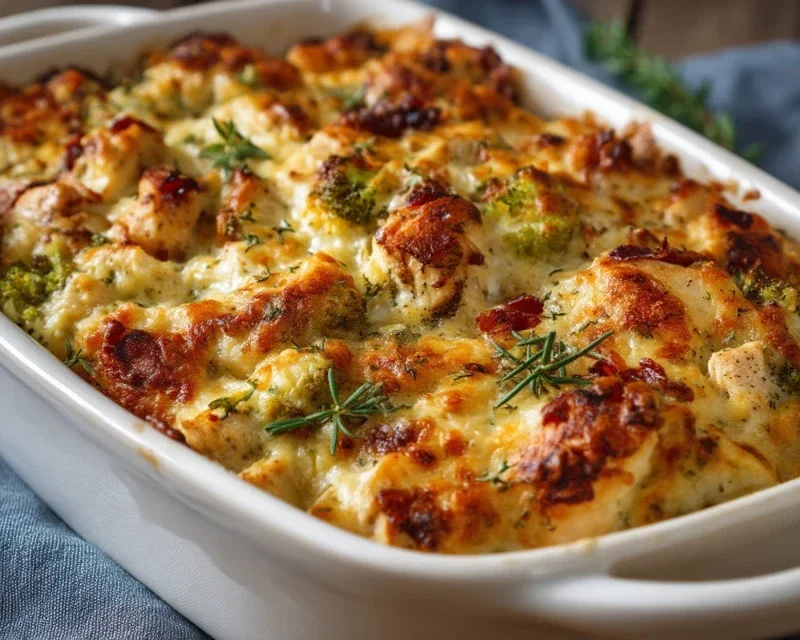 Easy Low Carb Chicken Casserole