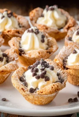 Mini Cannoli Cups