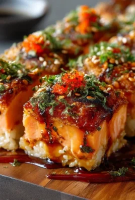Spicy Salmon Sushi Bake Recipe