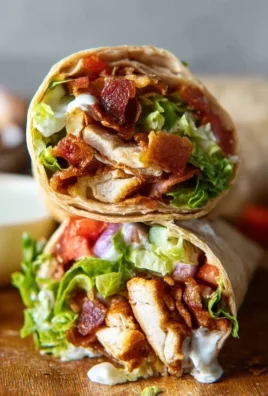 Crispy Chicken Beef Beef Bacon Ranch Wrap