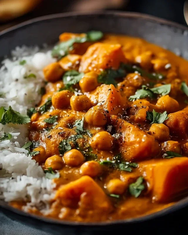 Sweet Potato and Chickpea Curry