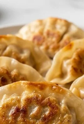 Chicken Potstickers (Pan Fried Dumplings)