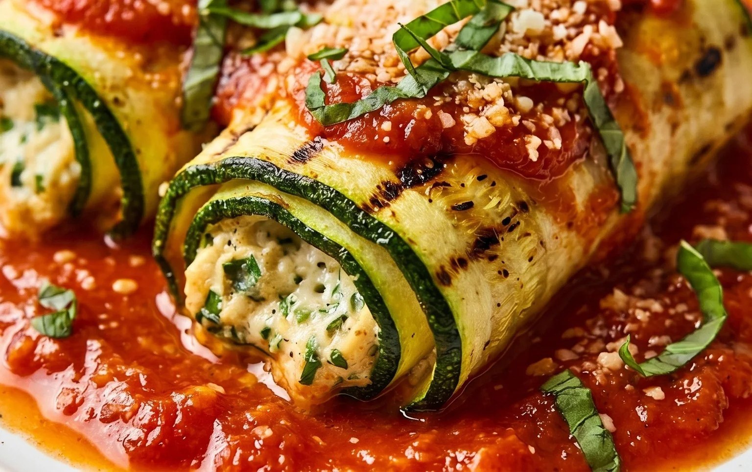 Vegan Zucchini Rollatini