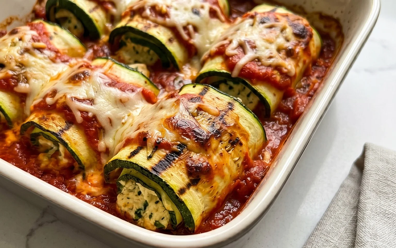 Vegan Zucchini Rollatini