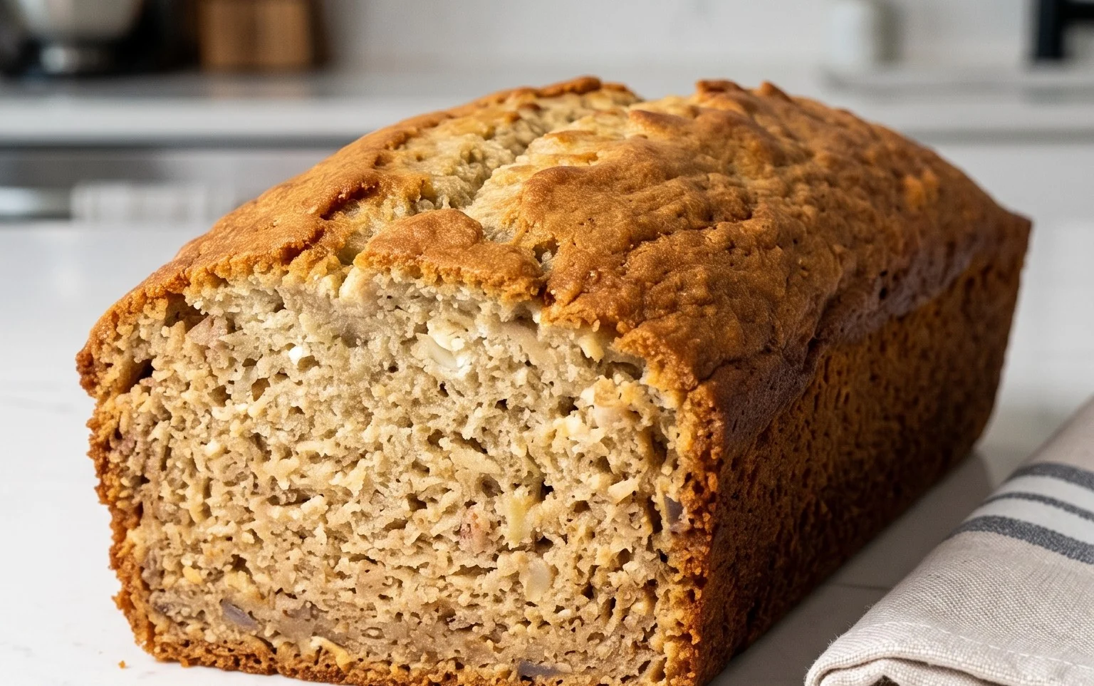 Cottage Cheese Banana Bread