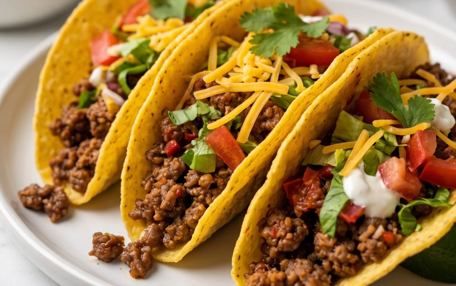 Crispy Ground Beef Tacos