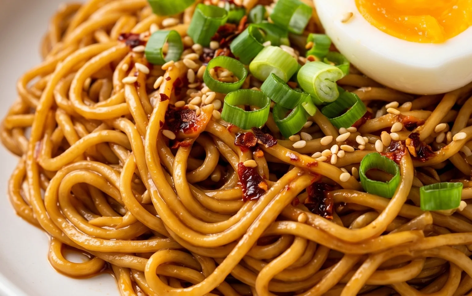 Easy Saucy Ramen Noodles