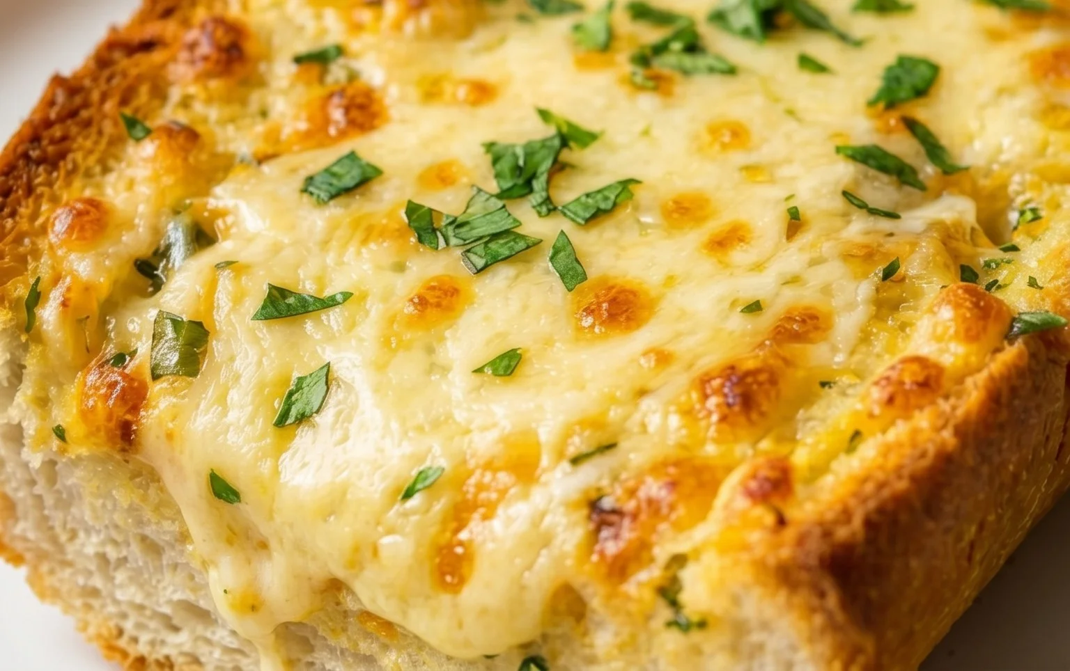 BEST CHEESY GARLIC BREAD RECIPE