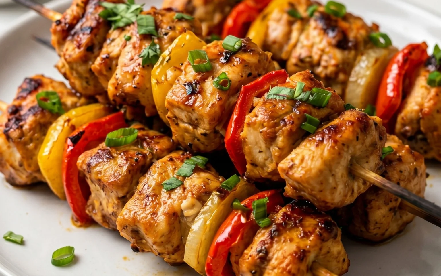Air Fryer Chicken Skewers (VIDEO)