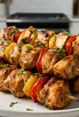 Air Fryer Chicken Skewers (VIDEO)
