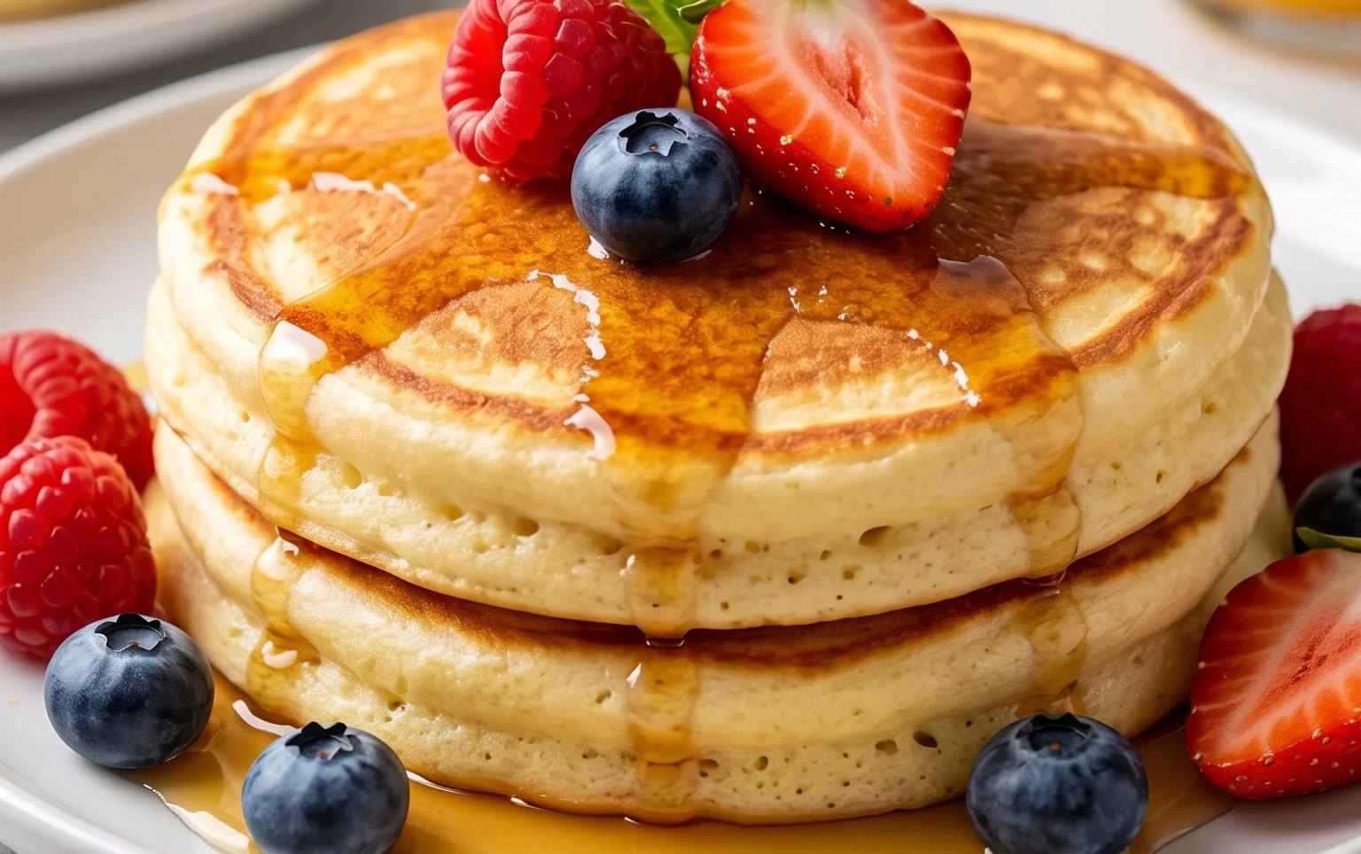 Fluffy Japanese Soufflé Pancakes
