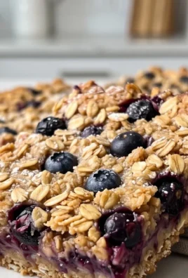 Blueberry Oatmeal Bars