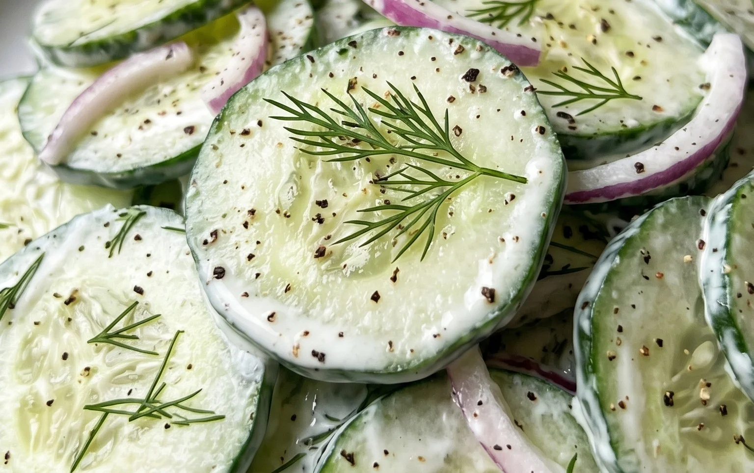 Polish Cucumber Salad