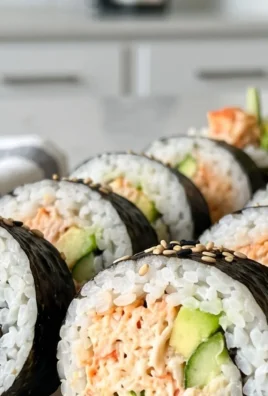 Kani Sushi (Spicy Crab Roll)