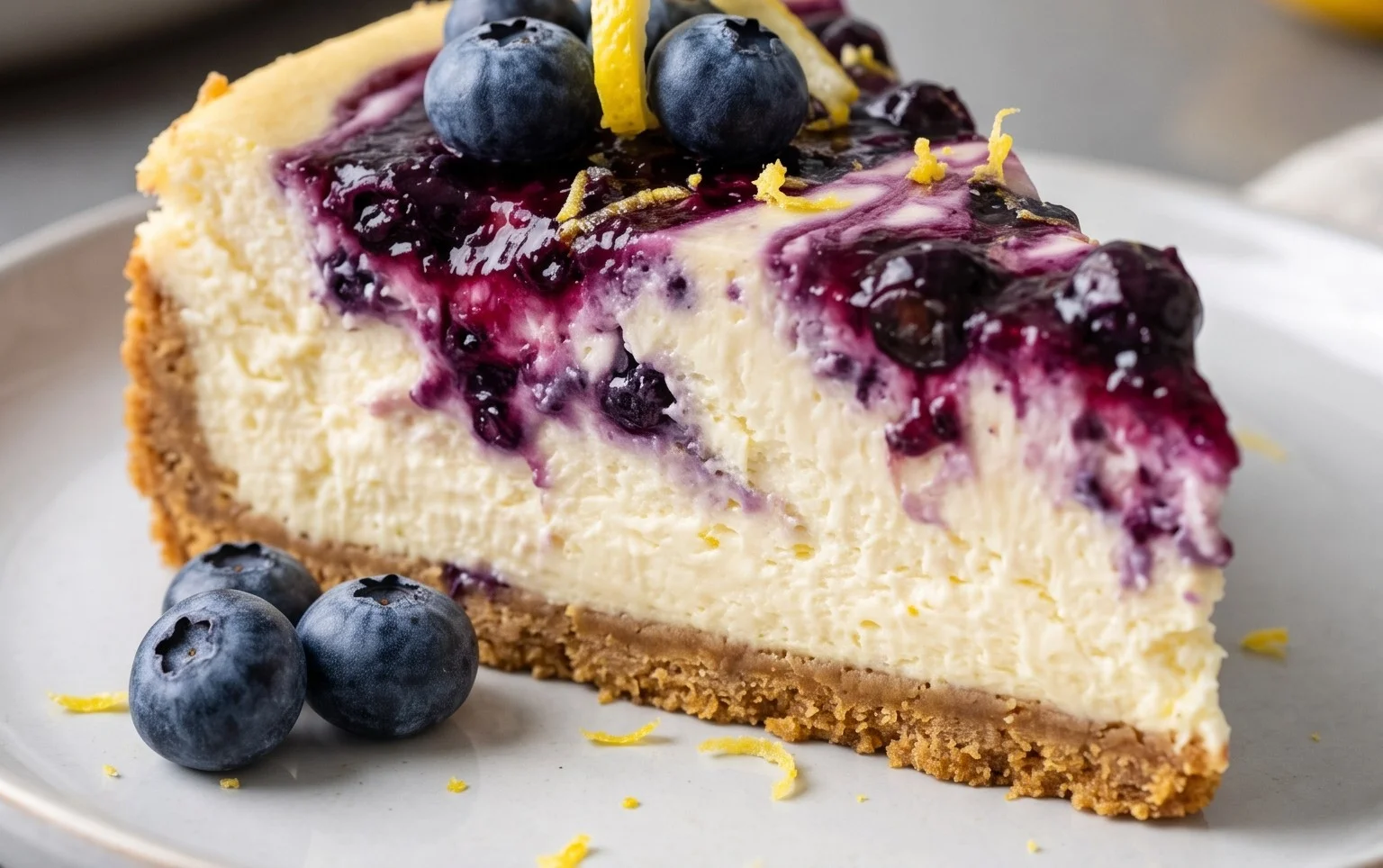 Lemon Blueberry Cheesecake