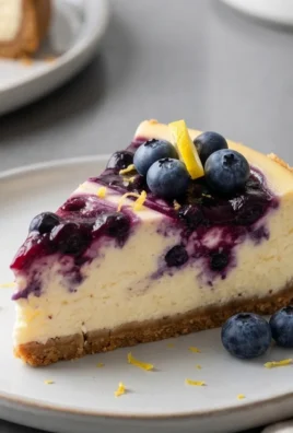 Lemon Blueberry Cheesecake