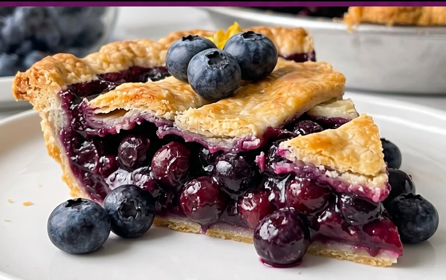 The Best Blueberry Pie Recipe