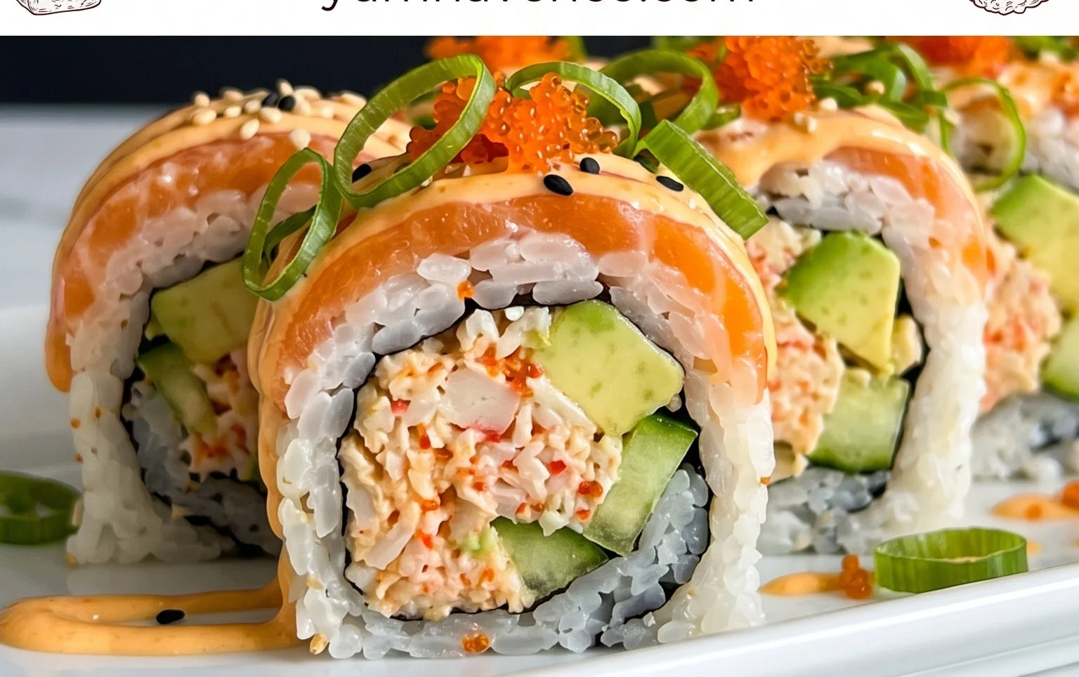Kani Sushi (Spicy Crab Roll)