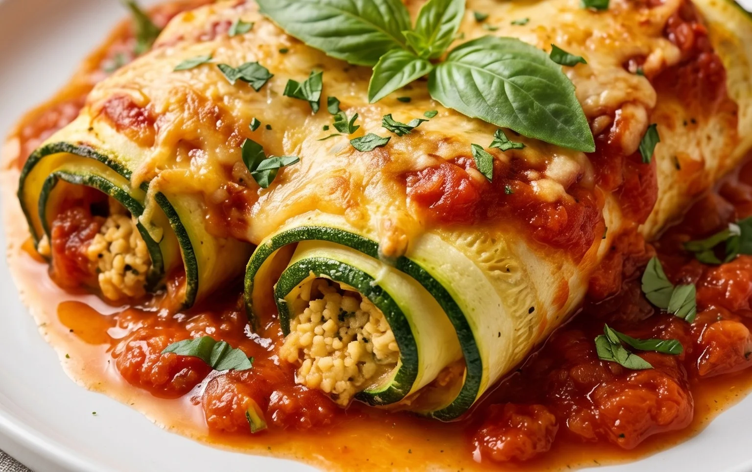 Vegan Zucchini Rollatini