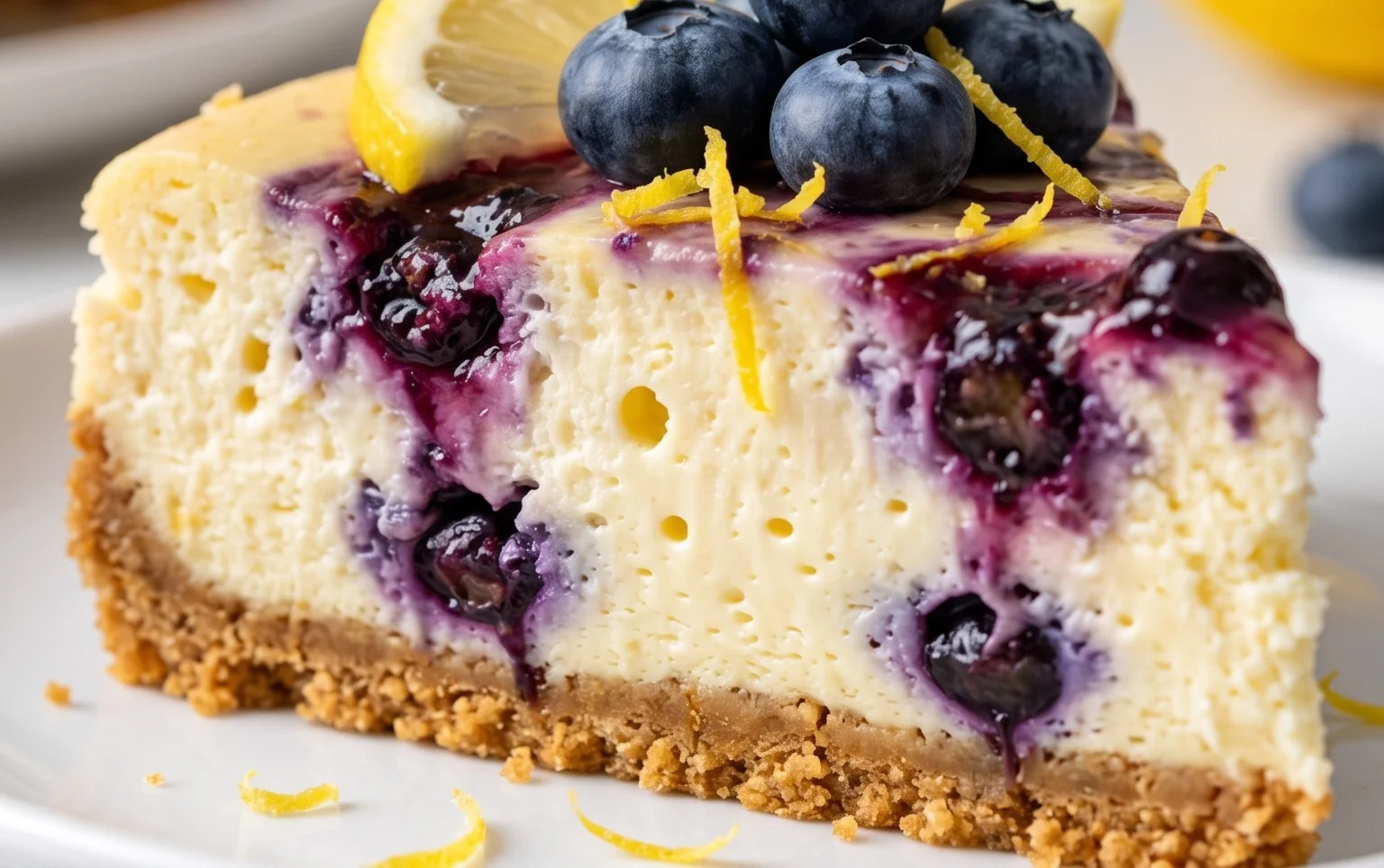 Lemon Blueberry Cheesecake
