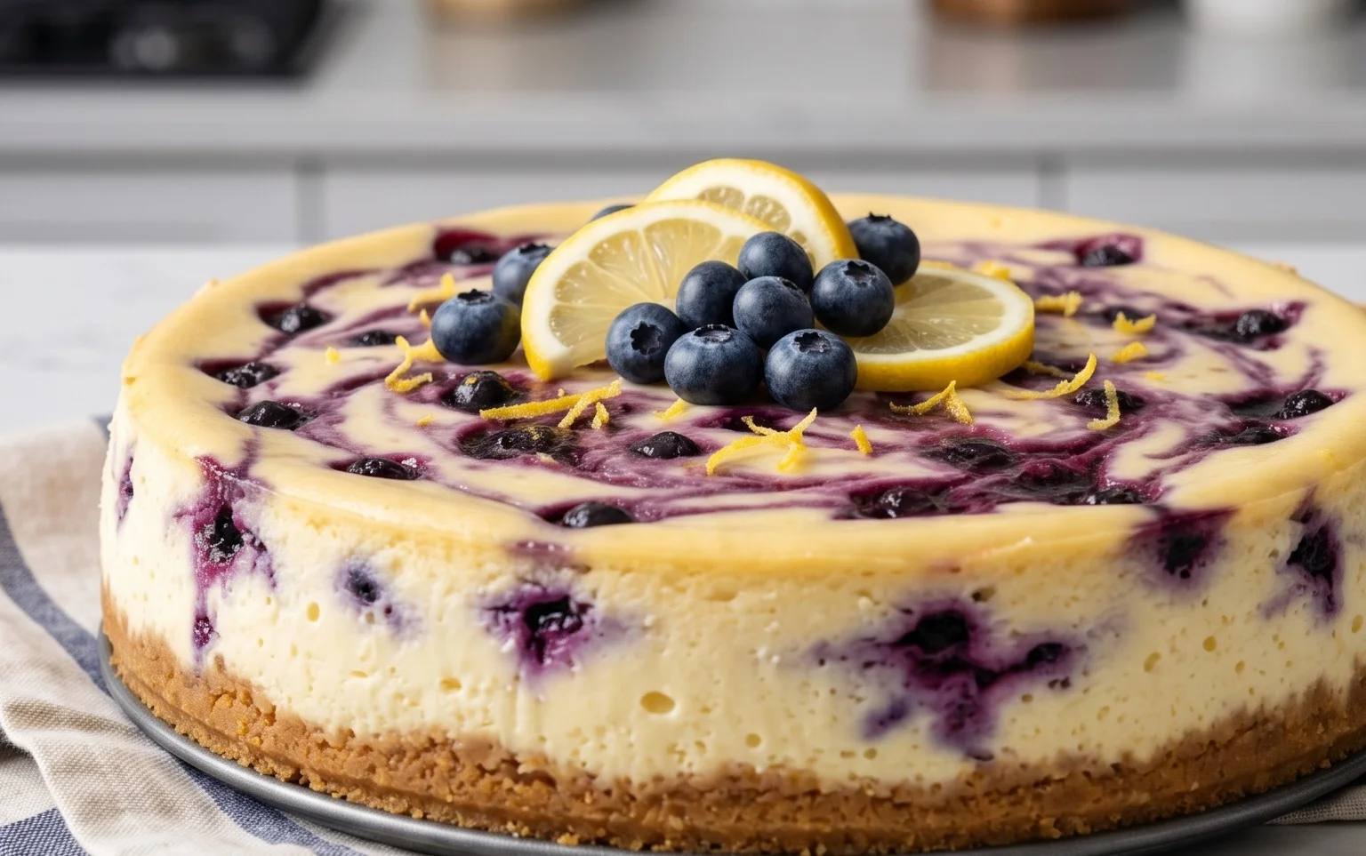 Lemon Blueberry Cheesecake