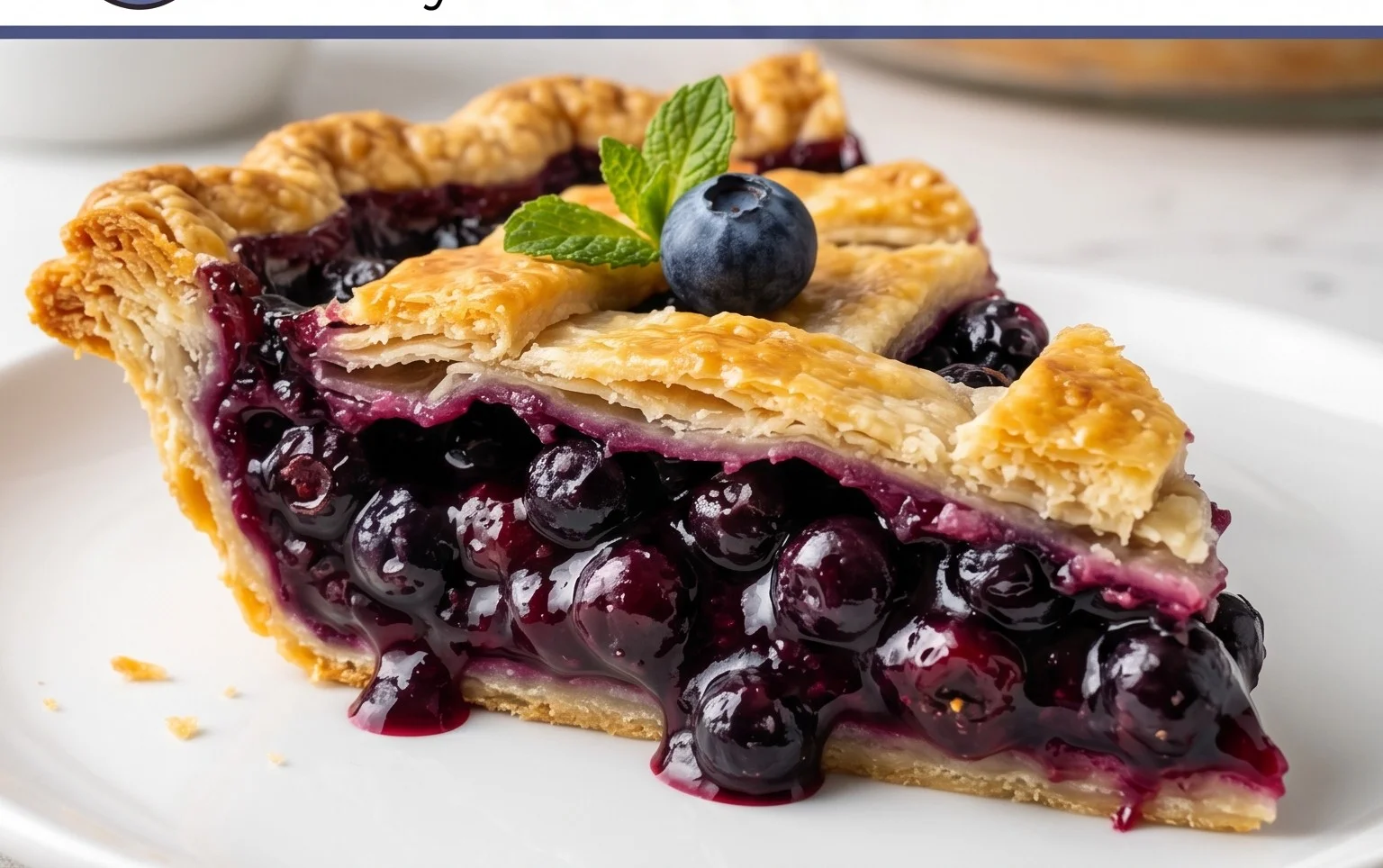The Best Blueberry Pie Recipe