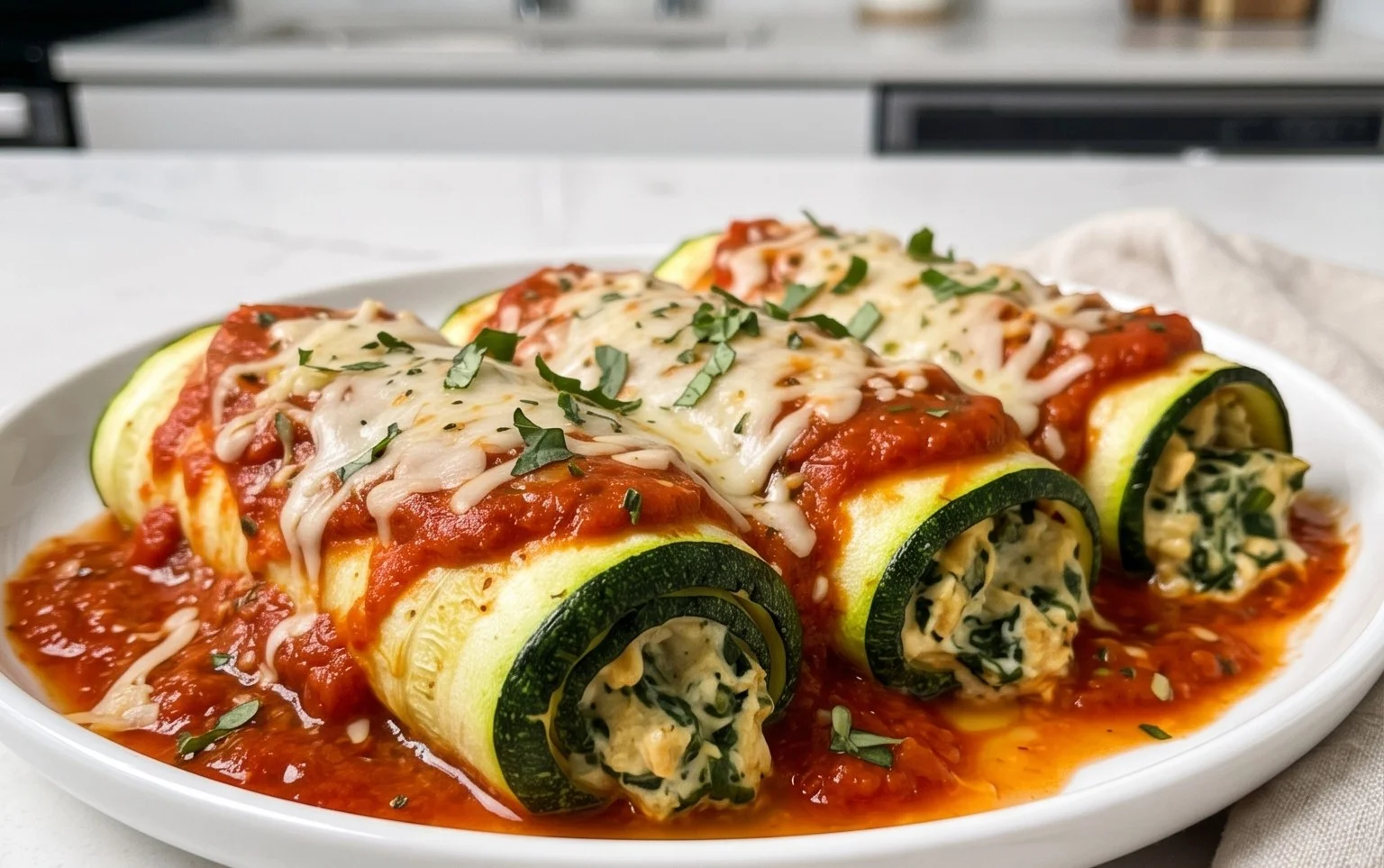 Vegan Zucchini Rollatini