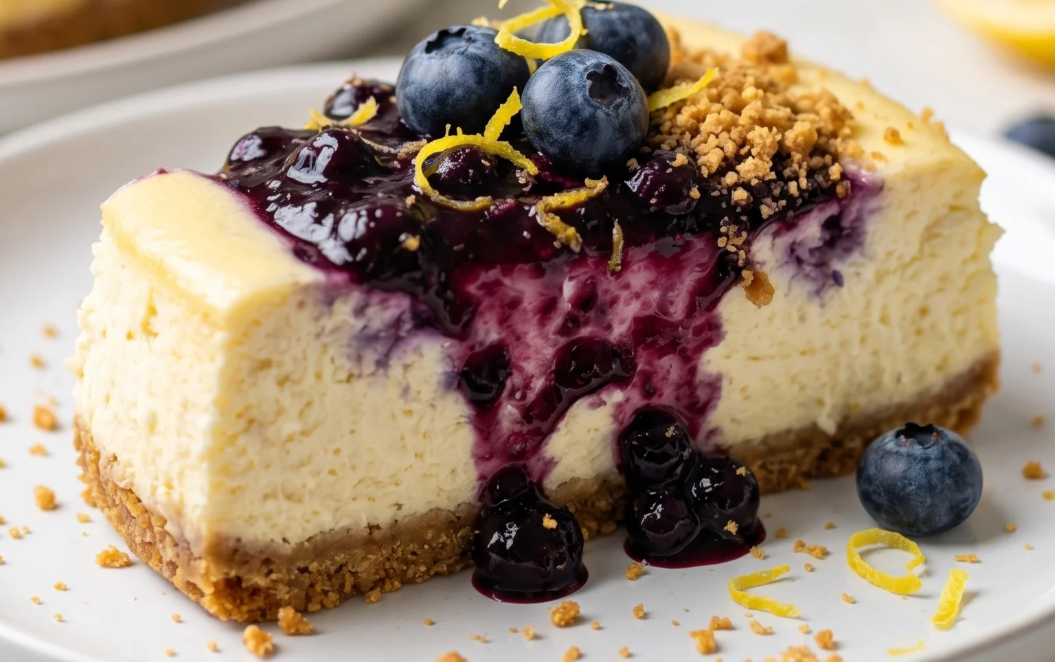 Lemon Blueberry Cheesecake