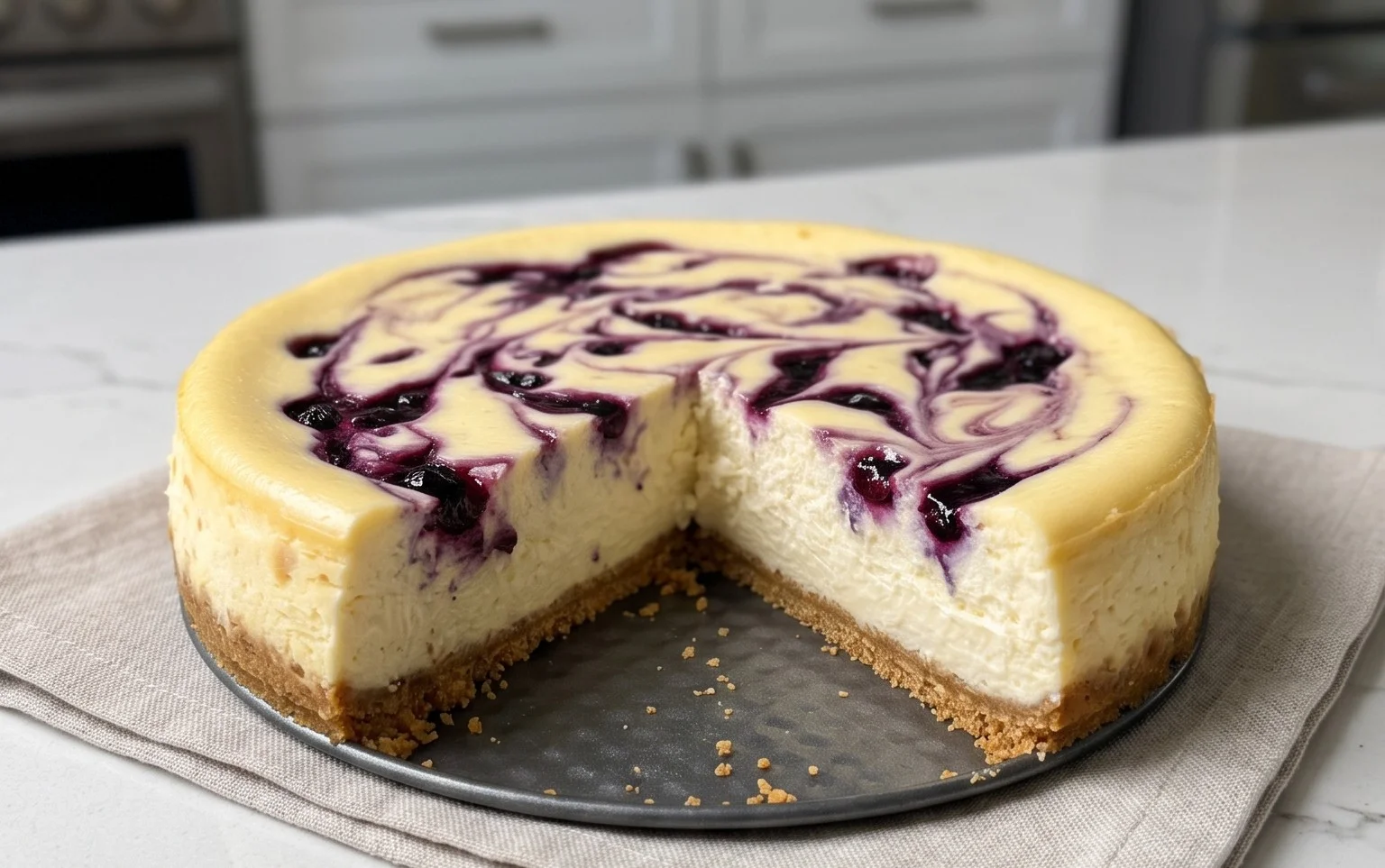 Lemon Blueberry Cheesecake