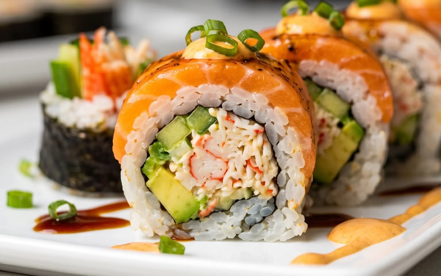 Kani Sushi (Spicy Crab Roll)