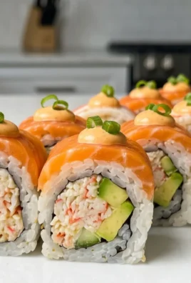 Kani Sushi (Spicy Crab Roll)