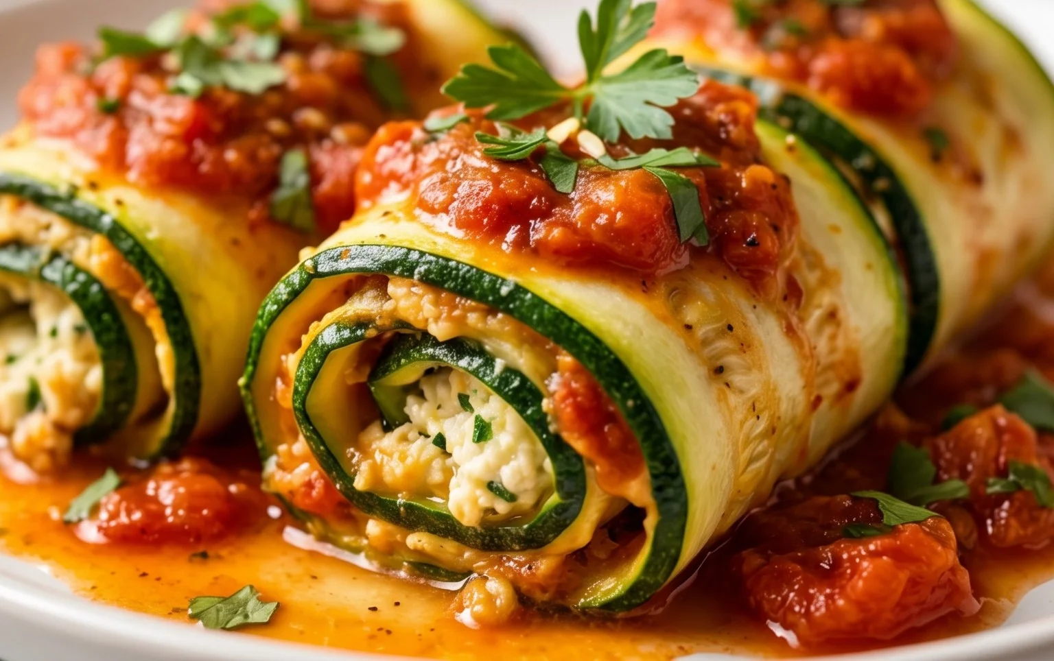 Vegan Zucchini Rollatini