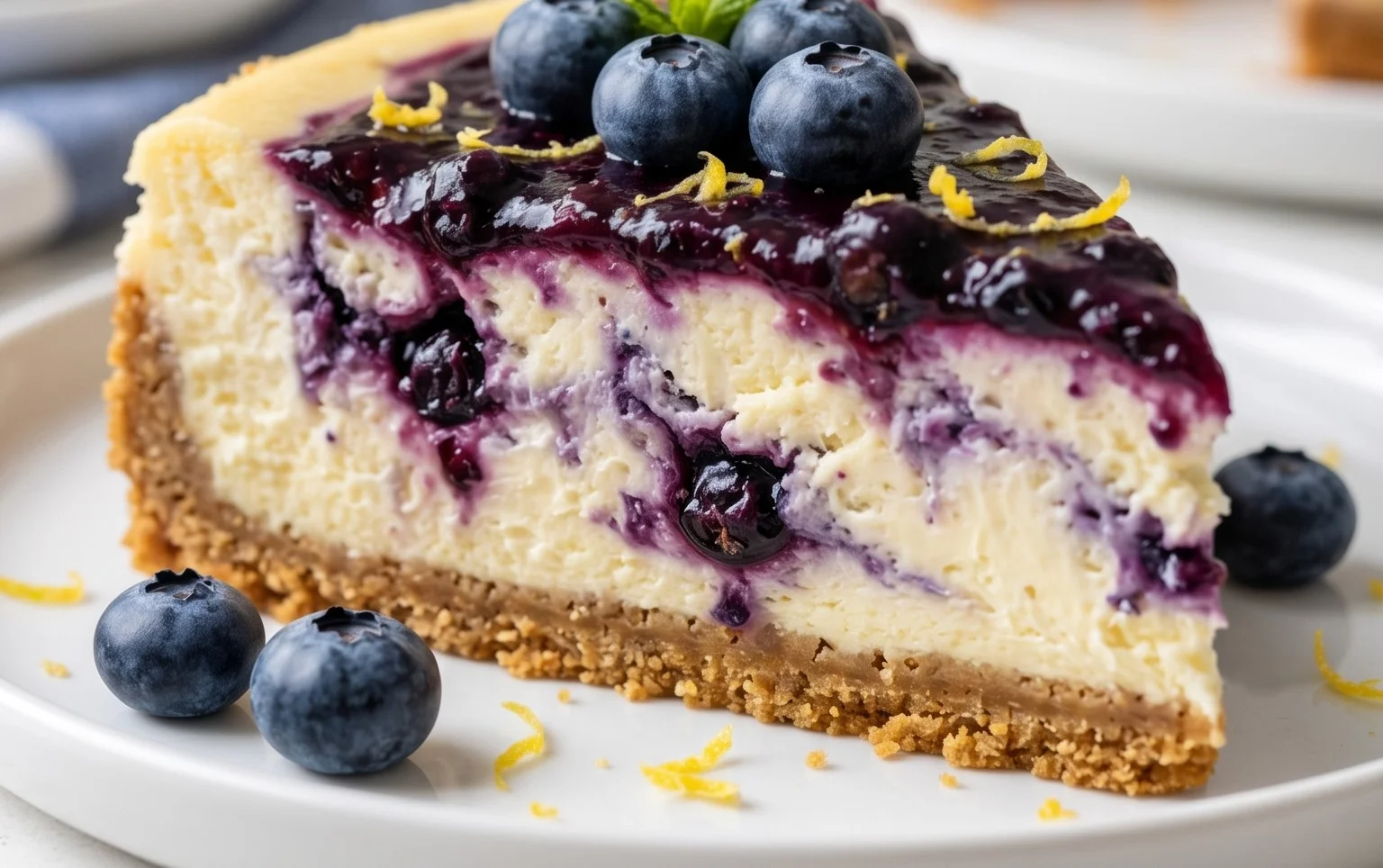 Lemon Blueberry Cheesecake