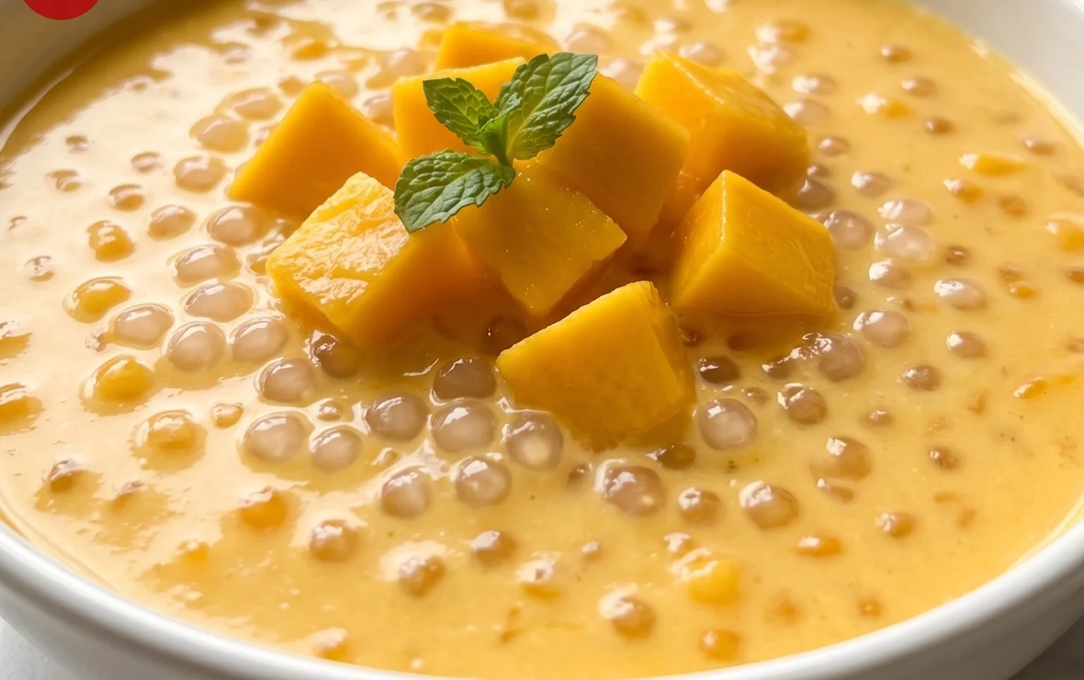 Creamy Mango Sago