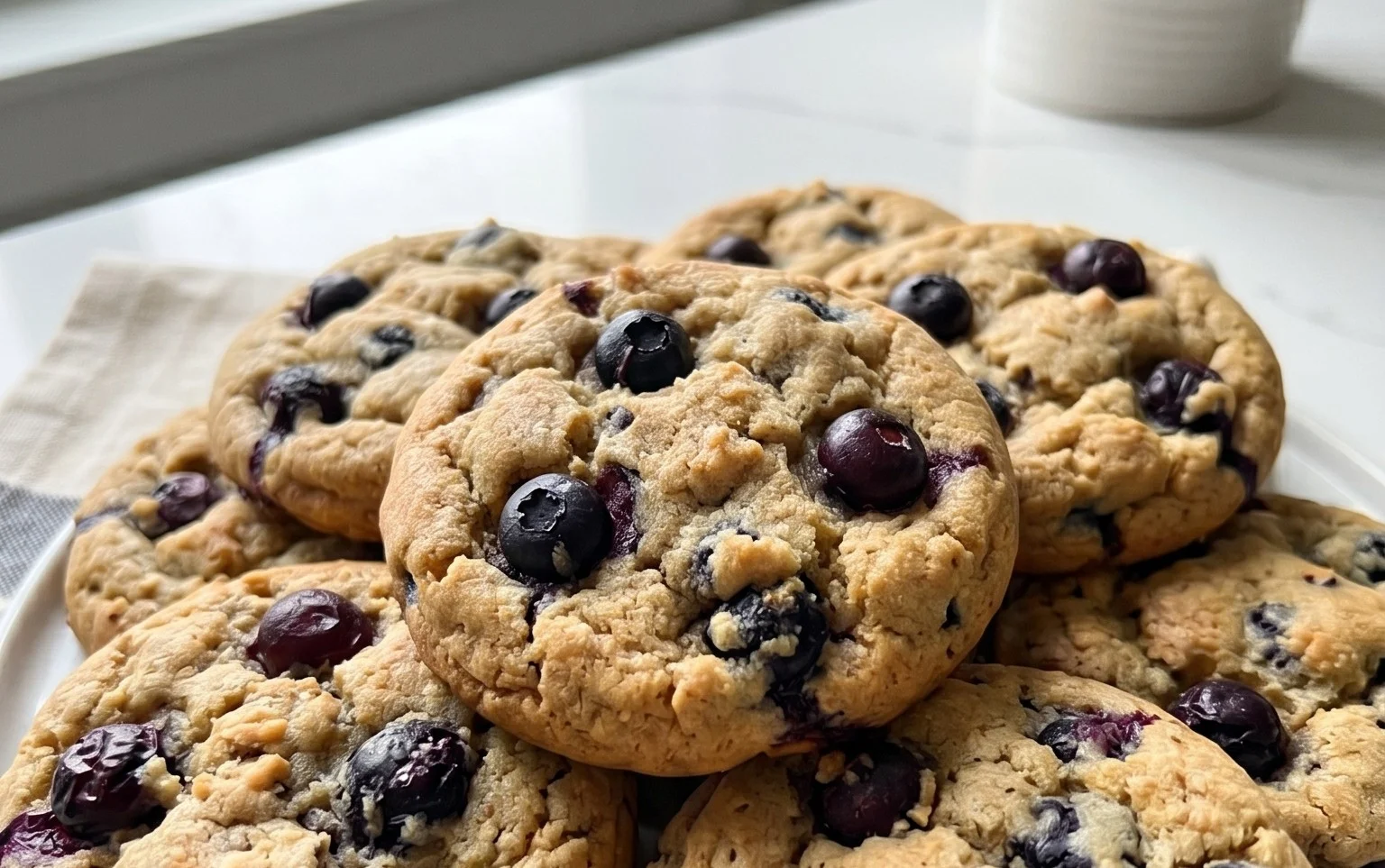 Best Ever Blueberry Cookies