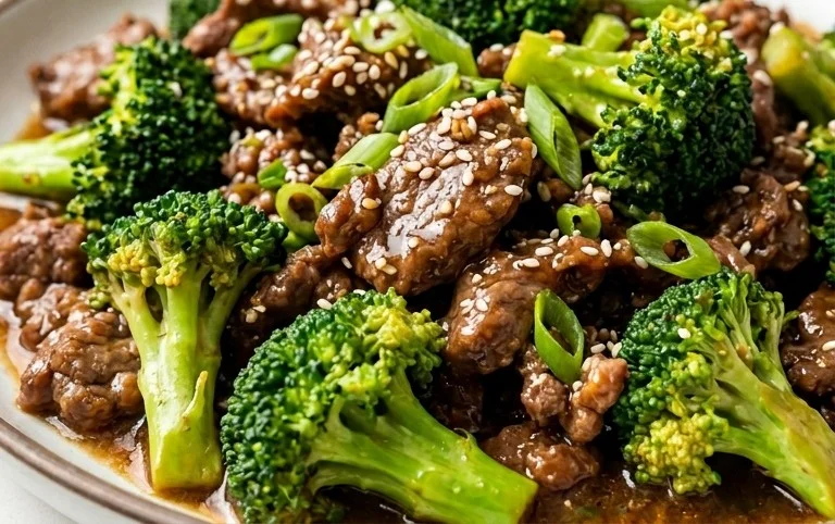 Ground Beef and Broccoli