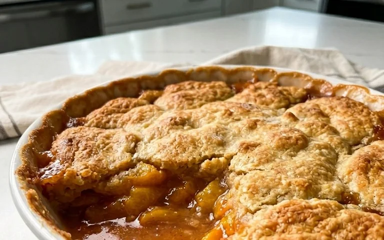 Fresh Peach Cobbler