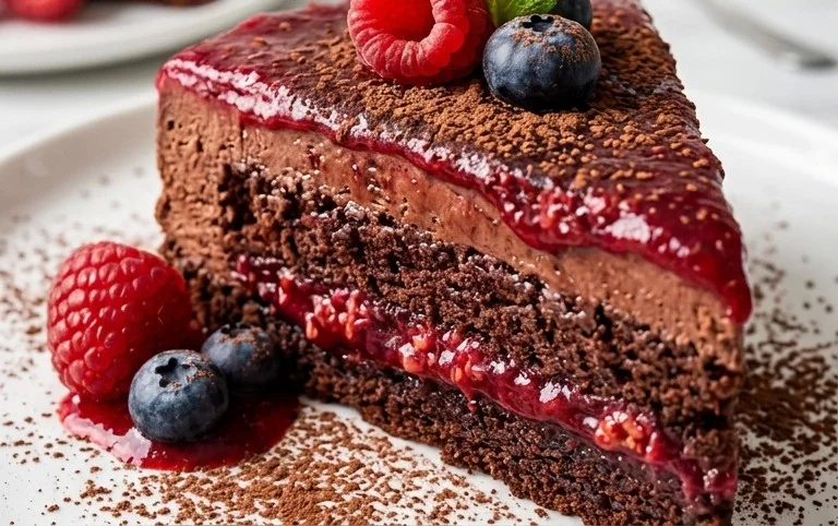 Chocolate Raspberry Cake