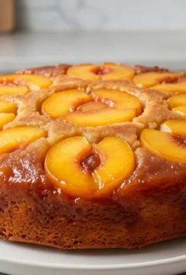 Peach Upside-Down Cake Recipe