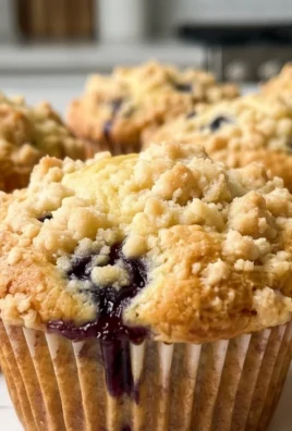 Lemon Blueberry Streusel Muffins