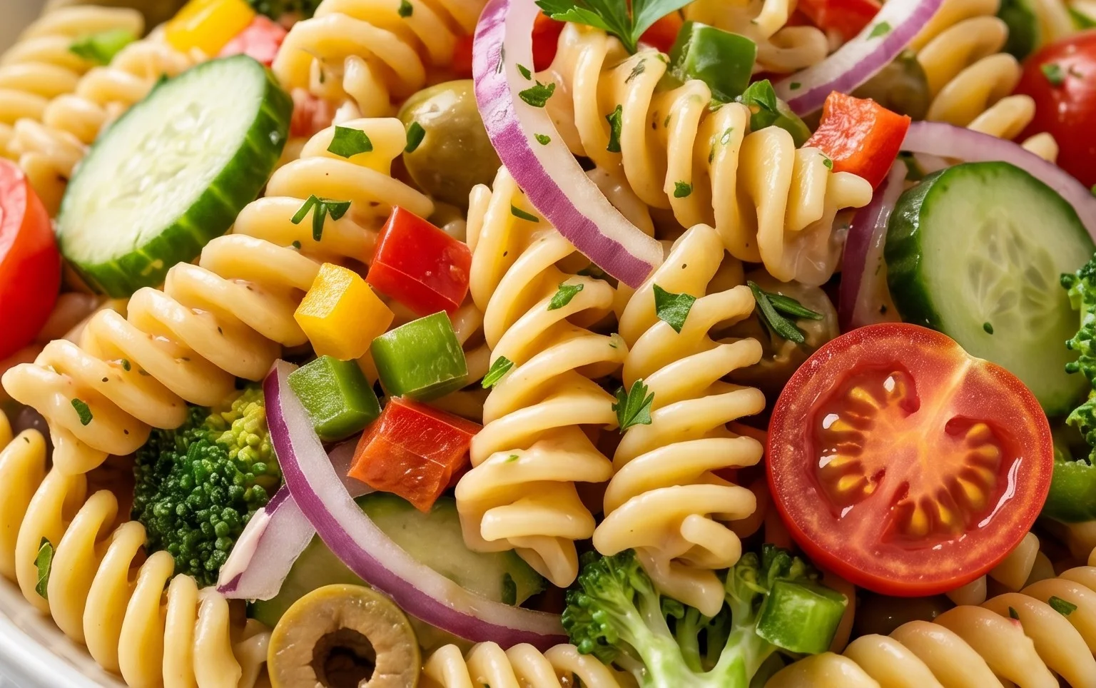 French Dressing Pasta Salad