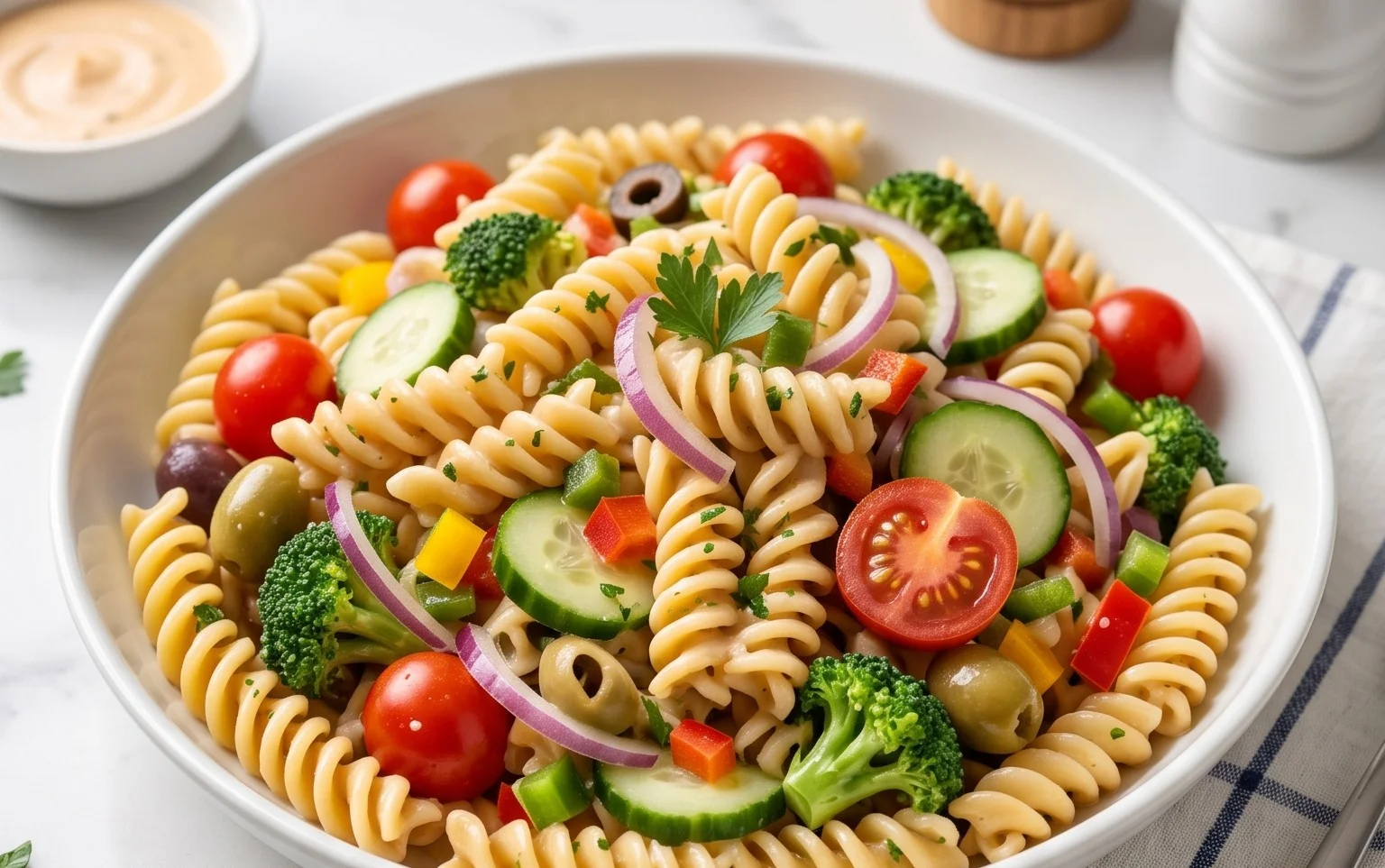 French Dressing Pasta Salad