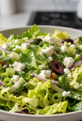 Maroulosalata (Greek Lettuce Salad)