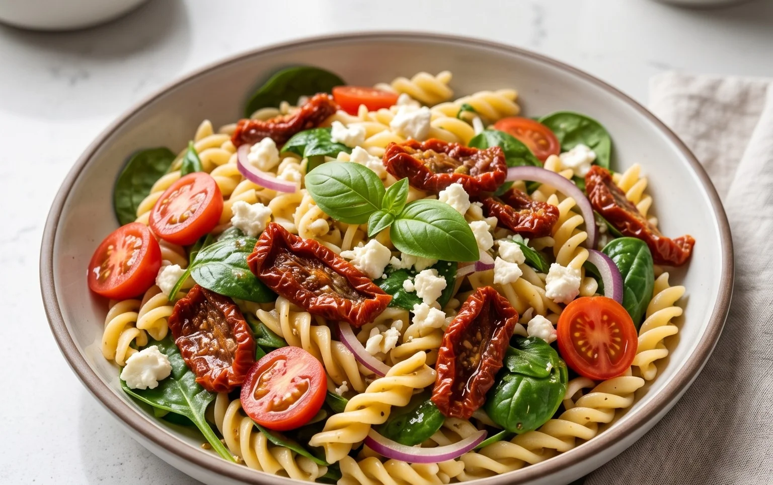 Sun Dried Tomato Pasta Salad