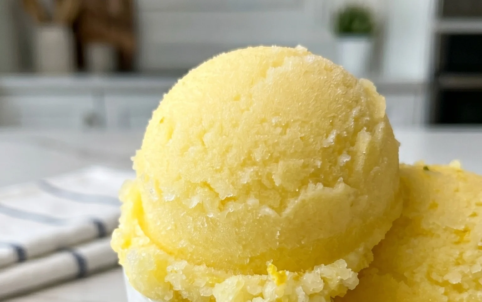 Lemon Sorbet