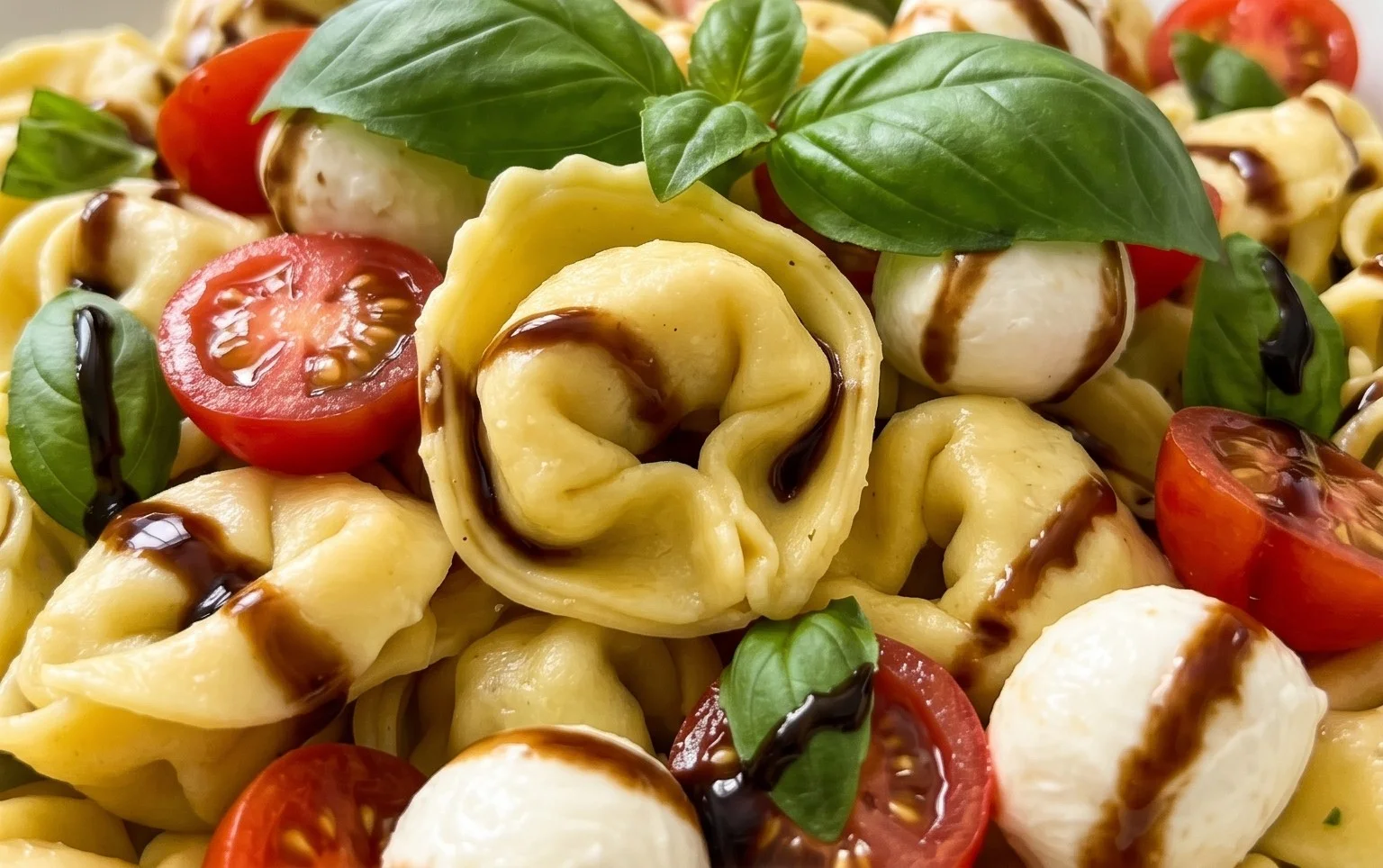 Tortellini Caprese Salad